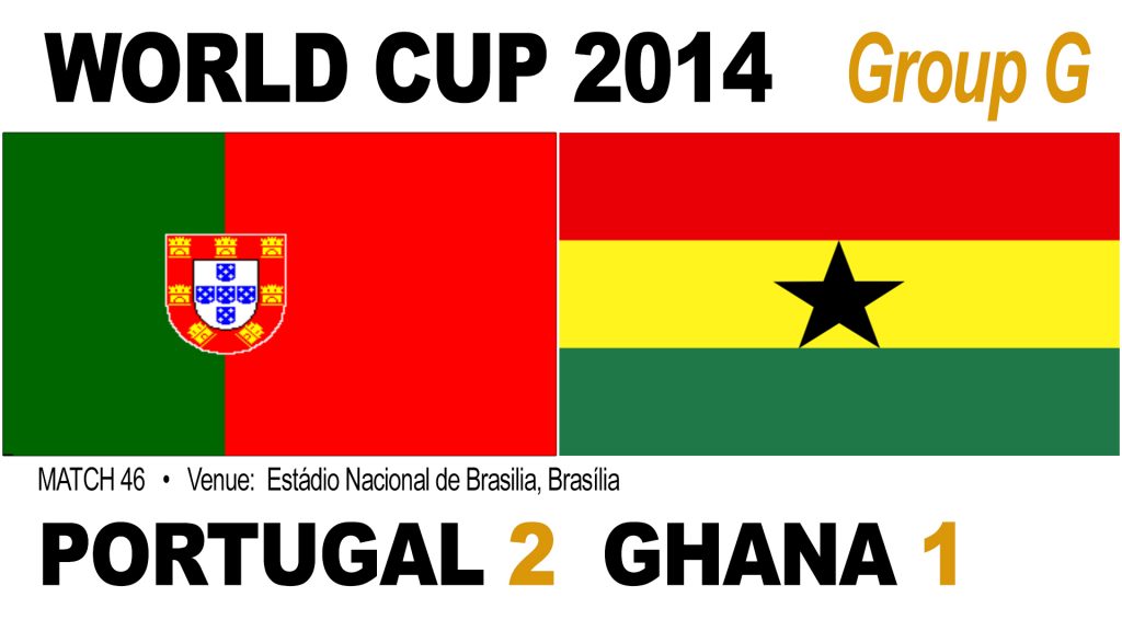 Portugal 2-1 Ghana