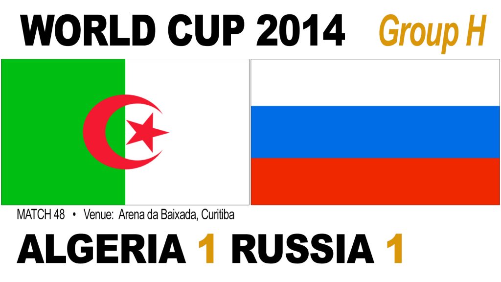 Algeria 1-1 Russia