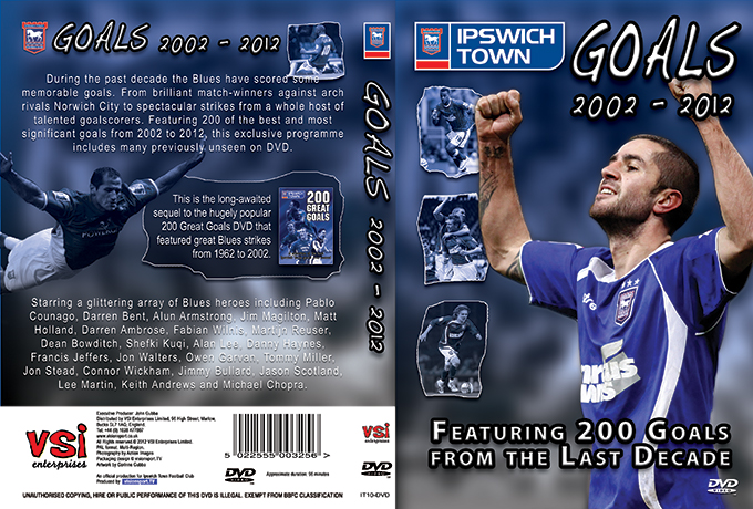 Ipswich Town Goals 2002-2012 DVD