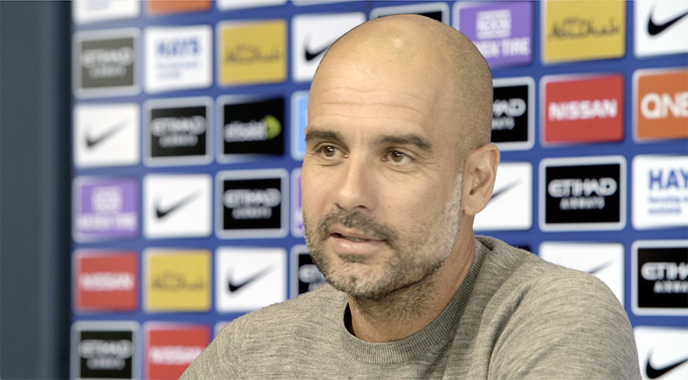 Pep Guadiola passionate about the beautiful game