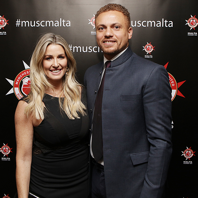 Leanne and Wes Brown - both huge supporters of MUSC Malta - at Thursday's Gala Dinner.