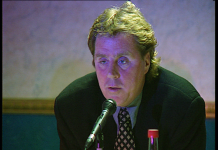 Harry Redknapp in 1996