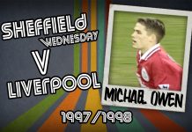 Michael Owen: Sheff Wed v Liverpool 1997/1998