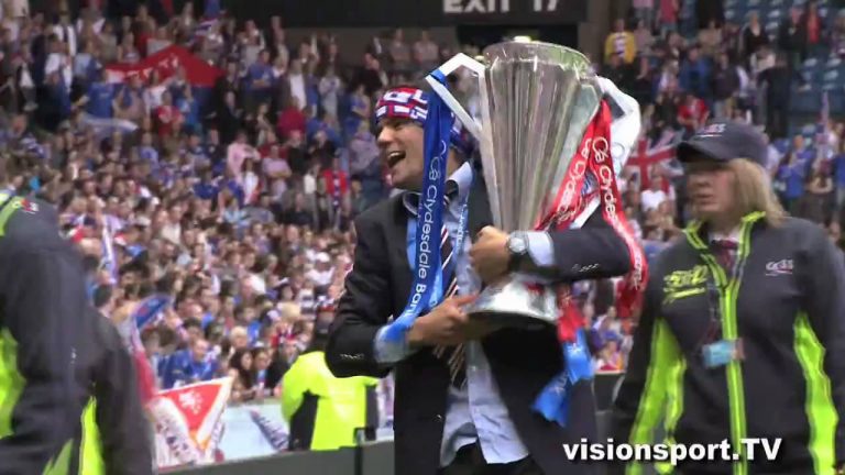 Walter Smith greatest Rangers boss signs off with third SPL title in row