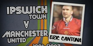 Eric Cantona: Ipswich v Man Utd