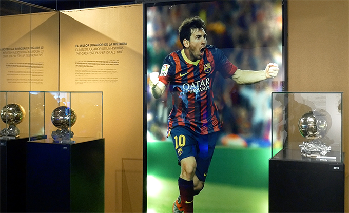 Lionel Messi's goden boots