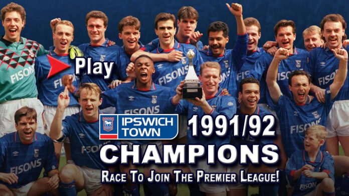 Ipswich Town Champions 1991/1992