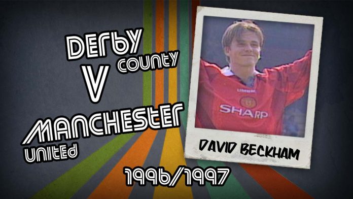 David Beckham: Derby v Man Utd, 1996/1997