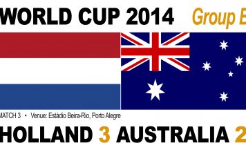 Holland 3-2 Australia