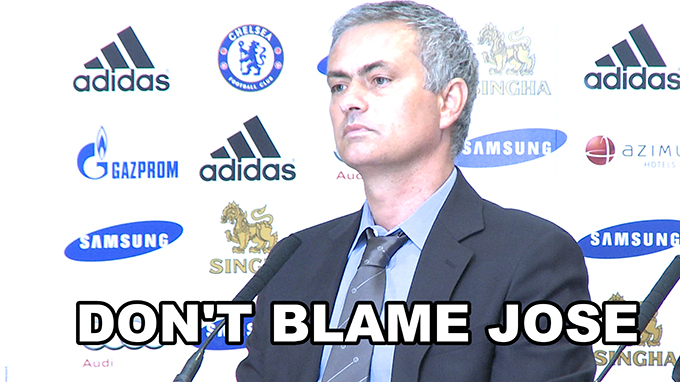 Don't blame Jose Mourinho for media abuse of LVG