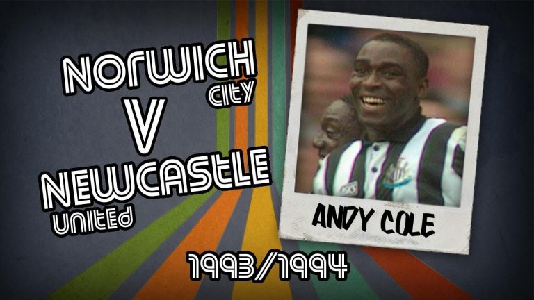 ANDY COLE – Norwich v Newcastle, 93/94 | Retro Goal