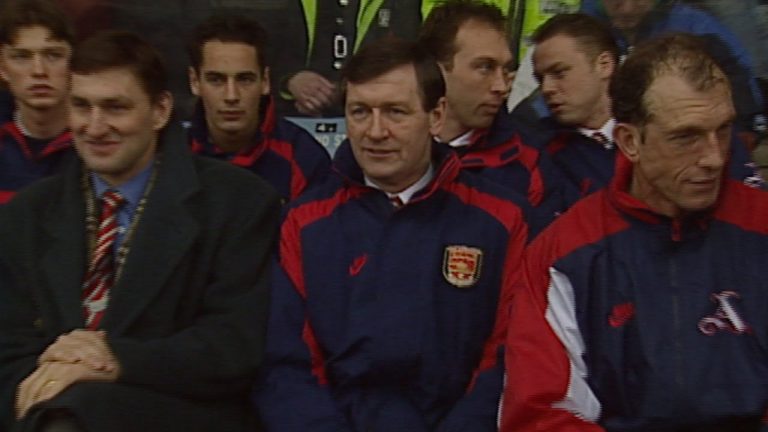 BRUCE RIOCH Arsenal manager | 1996 archive