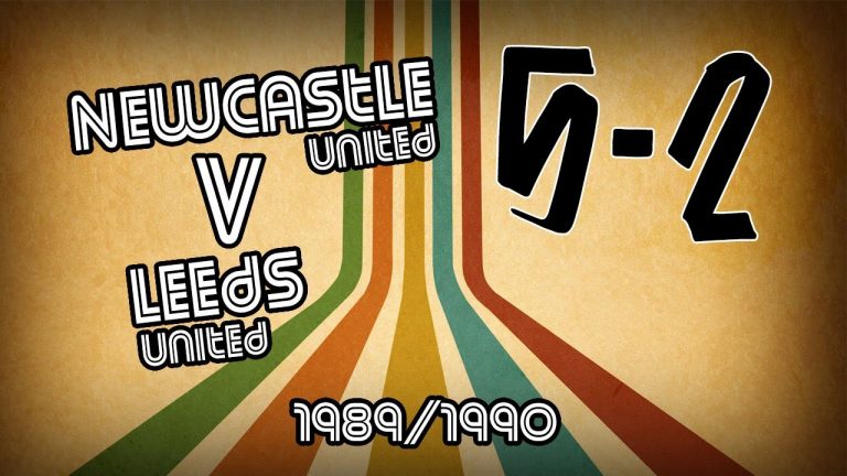 NEWCASTLE 5-2 LEEDS: 1989/1990 | Retro Match of the Day