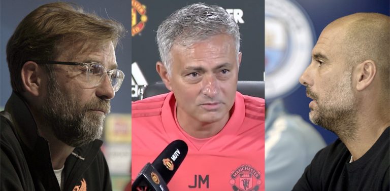 Klopp Mourinho Guardiola