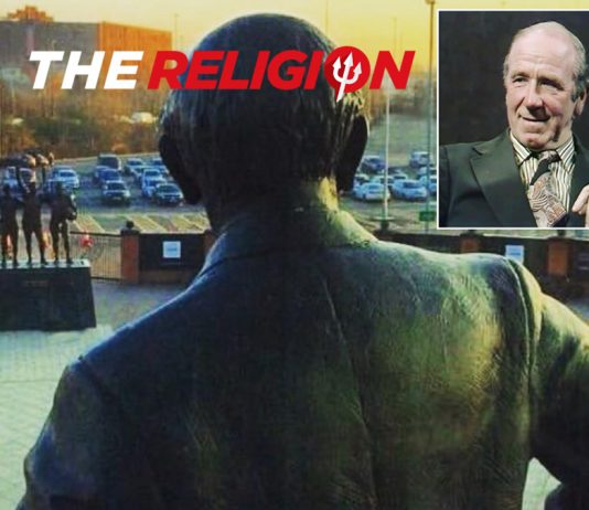 Sir Matt Busby and his statue: Man Utd The Religion