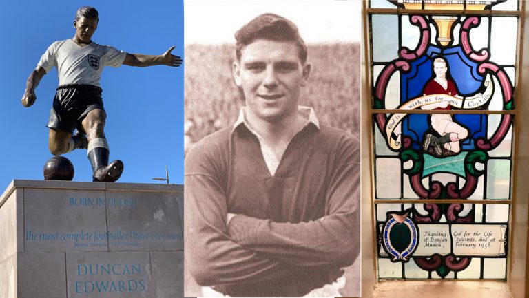 Legendary Duncan Edwards enshrined in history of Dudley, Manchester United and England