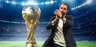 Gareth Southgate applauds & World Cup