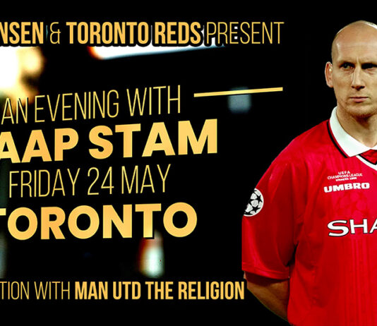 Jaap Stam in Toronto on 24 May 2024